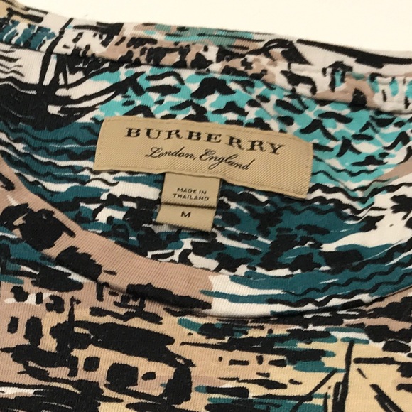 Burberry Leybridge Seaside Scene Tee - Picture 2 of 6
